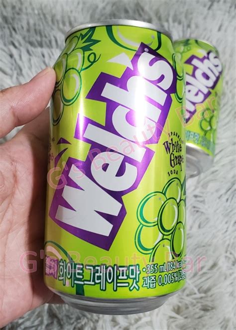 Welch's Grape Soda & White Grape Soda 355ml, Food & Drinks, Beverages ...
