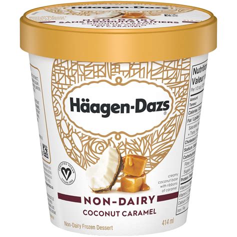 Haagen-Dazs HÄAGEN-DAZS® Non-Dairy Coconut Caramel | Walmart Canada