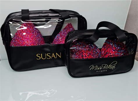 Personalised Bikini Carry Case Miss Bikini Fitness