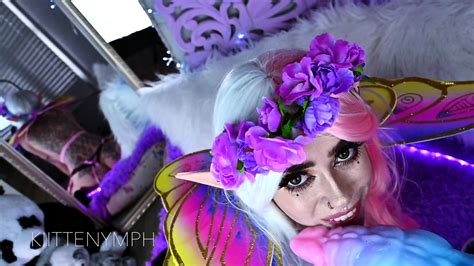 Kiittenymph Ahegao Elven Dragon Fuck Facial