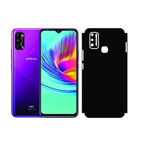 Infinix Hot Play Back With Side Bws Anti Stain Full Back Wrap Cover Lamination Sheet Daraz Pk