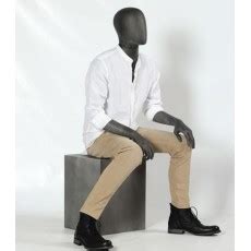 Sitzend Herren Schaufensterpuppe Y840 Abstract Mannequins Online