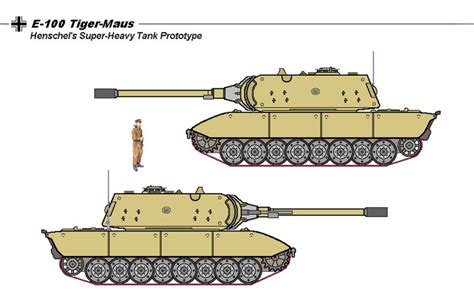 E100 Super Heavy Tank By Tacrn1 On Deviantart