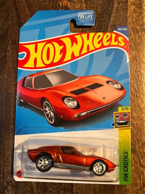 Hot Wheels 72 Lamborghini Miura SV STH Super Treasure Hunt 興趣及遊戲 玩具 遊戲類 Carousell