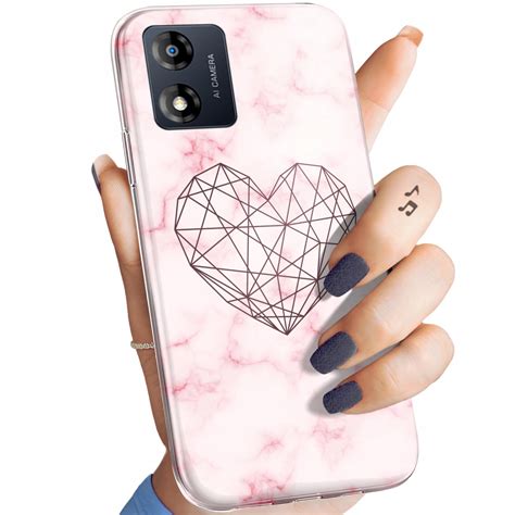 Plecki Hello Case do Motorola Moto E13 różowy - Sklep, Opinie, Cena w