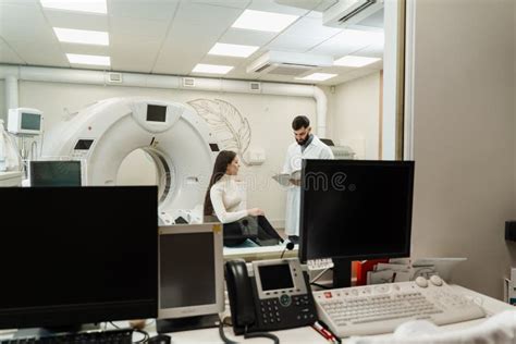 Consultation Before Computed Tomography X Ray Scan Procedure To Obtain