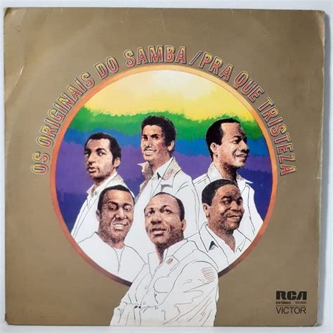 LP Disco Vinil Os Originais Do Samba Pra Que Tristeza Shopee Brasil