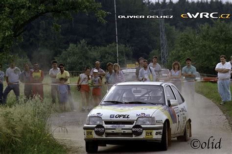 Haider Sepp Hinterleitner Ferdinand Opel Kadett GSI ADAC Rallye