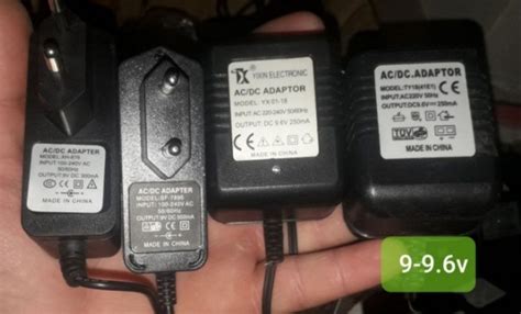 Адаптер блок питания 3,6v 4,8v 6v 7,2v 9v 12v: 10 грн. - Кабелі ...