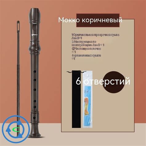 Блокфлейта 6 лунок 8 лунок для начинающих - купить с доставкой по ...