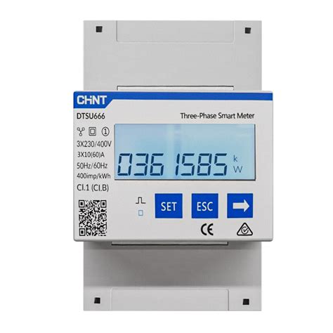 Three Phase Smart Meter DTSU666 SmartCom