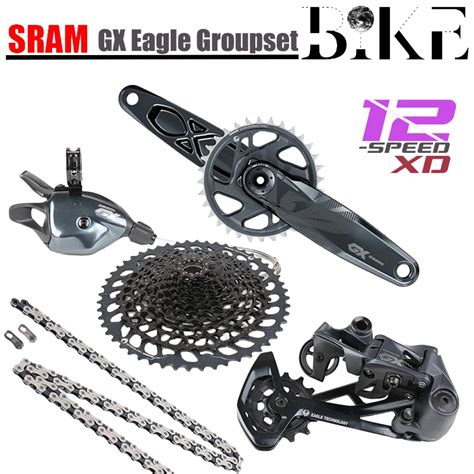 SRAM GX Eagle 1x12 12V Groupset DUB 32T 34T Trigger Shifter Rear ...