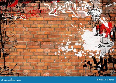 How To Draw Brick Wall With Graffiti At Laurence Drake Blog