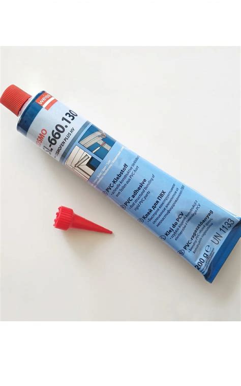 Клей Cosmofen Plus HV, 200 Г. Прозрачный, Для ПВХ Пластика, Виниловых ...