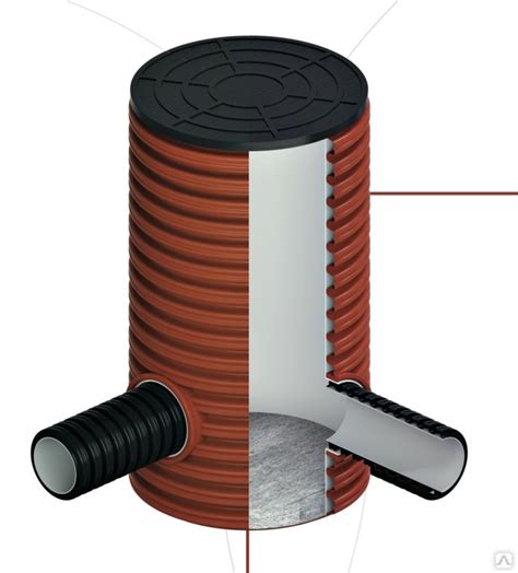 Колодец дренажный полимерный, Ø 300 мм купить оптом от 10 000 руб./шт ...