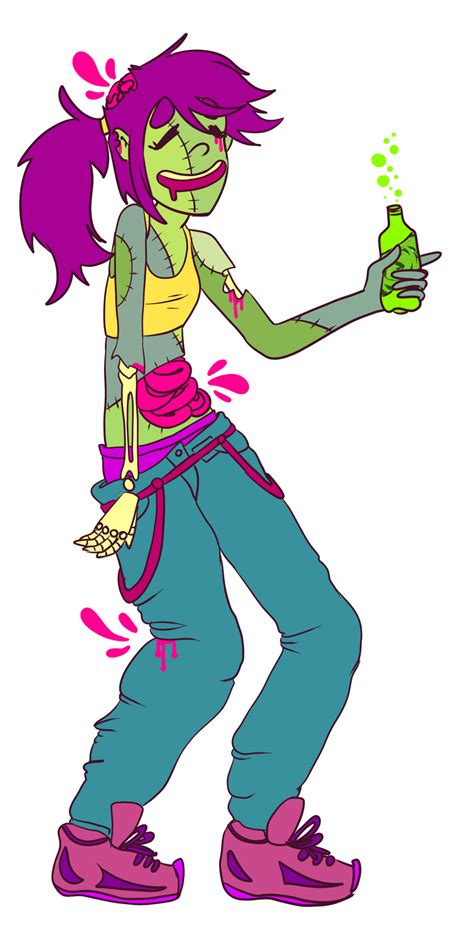 Teen Zombie Babe Weasyl