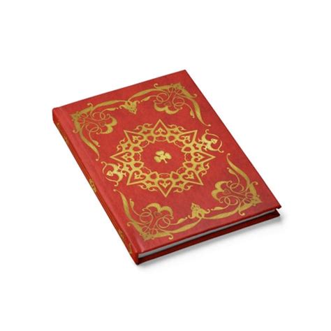 Lumiere Four Leaf Grimoire Journal Etsy