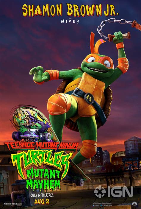Slideshow: TMNT: Mutant Mayhem Character Posters