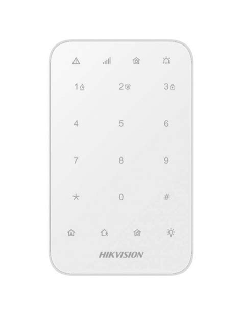 Clavier Led Sans Fil Pour Alarme Hikvision Ds Pk E Wb Ax Pro