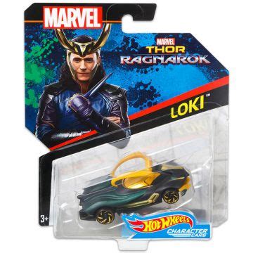 Hot Wheels Marvel karakter kisautók Loki JatekBolt hu