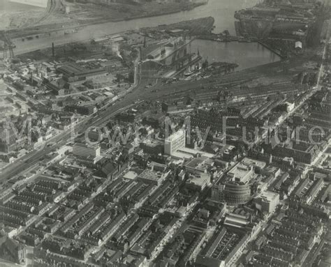 Middlesbrough Town Centre And Docks In 1965 My Town My Future