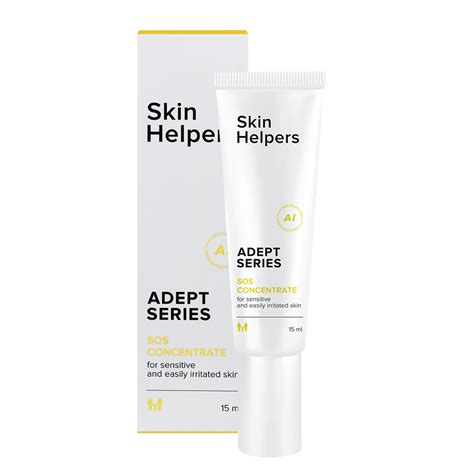 Крем от прыщей Skin Helpers Adept SOS-концентрат с цинком для жирной и ...
