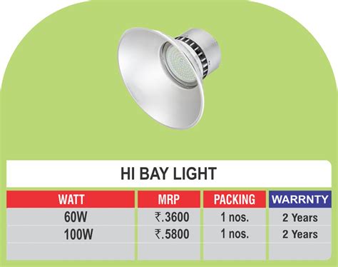 Hi Bay Light – SPECIFIC ELECTRONICS | Standerd Manufacturer of LED ...