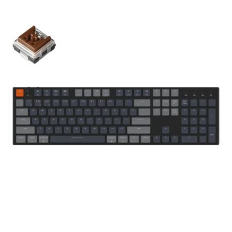 Keychron K ANSI Full Size Layout Key Brown Switch RGB Hot Swap Optical Wireless Low