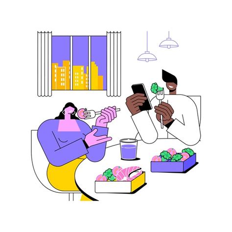 Premium Vector Healthy Lunchbox Isolated Cartoon Vector Illustrations