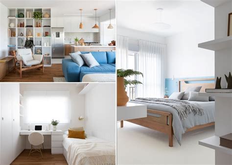 Decoração Para Apartamento Pequeno De 2 Quartos - Decoração para apartamento pequeno com dois quartos: 75 ideias simples ...
