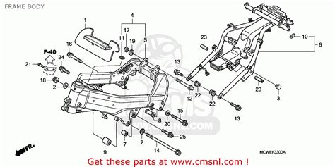 Honda Vfr800 2008 8 Ireland Frame Body Buy Frame Body Spares Online