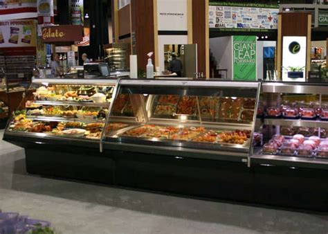 SMD H Single Deck Service Hot Food Display Case Hillphoenix