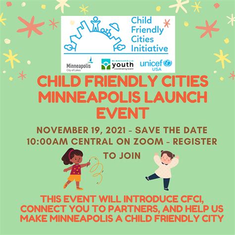 The Launch of Child Friendly Cities Initiative in Minneapolis – HRE USA