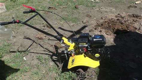 Мотоблок бензиновый Huter МК-1000 осмотр - YouTube