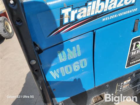 Miller Trailblazer 325 Dc Welder12000 Watt Generator Agriculture