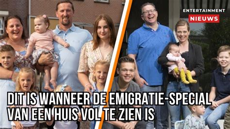 Nieuw Seizoen Een Huis Vol Met Emigraties Familie Jelies En Familie