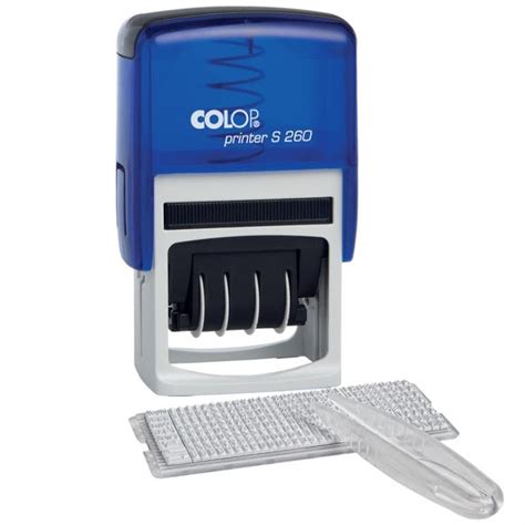 Датер самонаборной 2-х строчный со свободным полем Colop Printer S260 Set