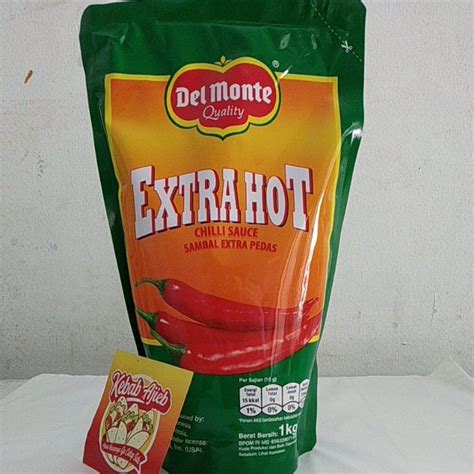 Jual Sauce Extra Hot Delmonte 1 Kg Shopee Indonesia