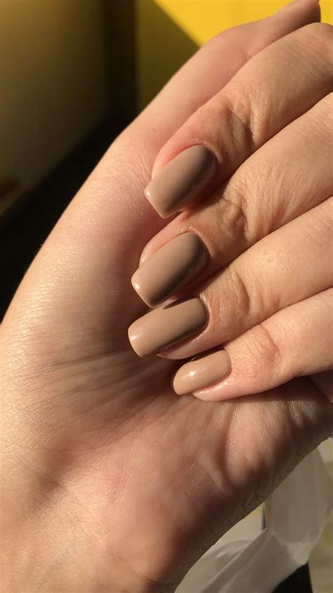 Nude Nails Beige Nails Nails Plain Nails