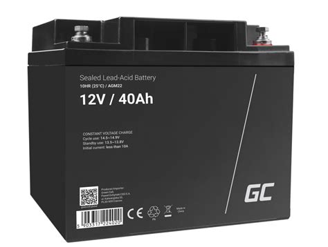 Аккумуляторная батарея Green Cell VRLA AGM 12V 40Ah (AGM22) - купить ...