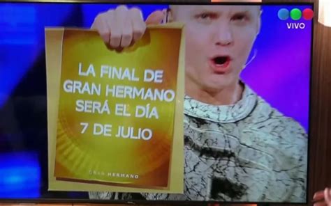 Se Supo Santiago Del Moro Reveló Cuándo Será La Fecha Exacta Del Final De Gran Hermano 2023