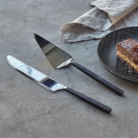 Сервировочный набор для торта, нож и лопатка, 2 предмета ручная работа ...