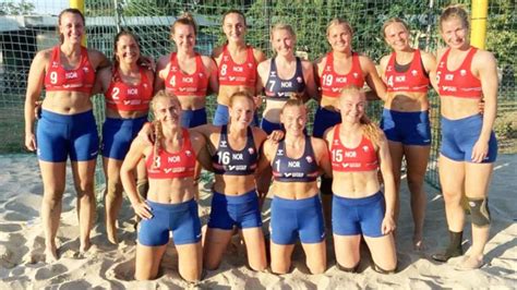 Beach Handball 2021 Bikini Bottoms Rule Scrapped After Anger Yahoo Sport