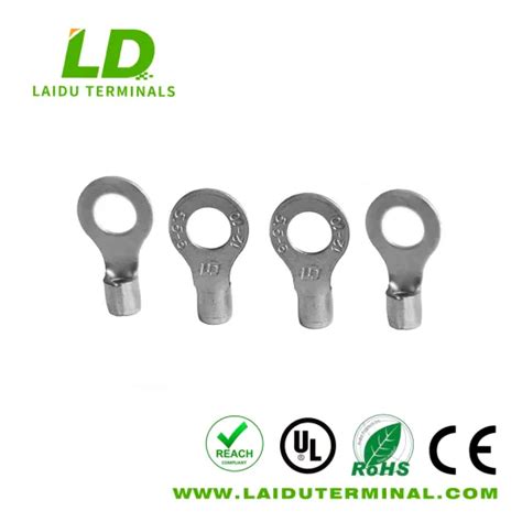 Ring Naked Crimp Single Hole Copper Plate Terminal Rnb 5 5 Connector Terminal Terminals And
