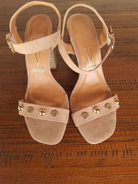 Sandália Vizzano Tam Nude Salto cm Sandália Feminina Vizzano Nunca Usado enjoei