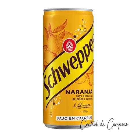 Lata Schweppes Naranja Central De Compras