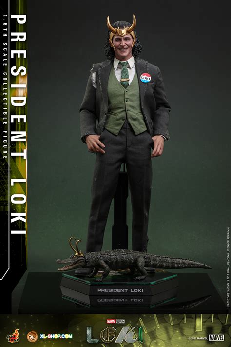 Hot Toys TMS Loki Th Scale President Loki Collectible Figure