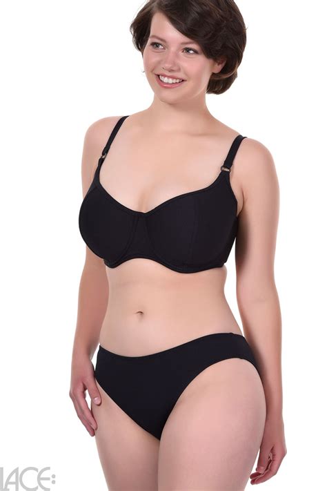 Lace Design Bikini Rio Slip High Leg Lace Swim Black Lace Lingerie Nl