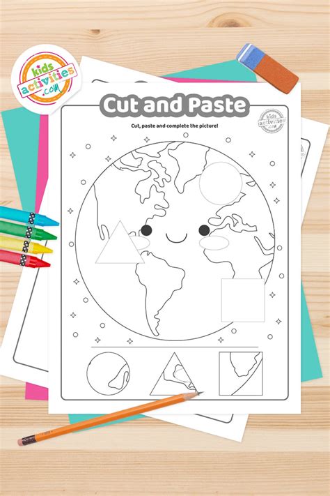 Cut And Paste Worksheet Kindergarten Activities Cut And Paste Kinder