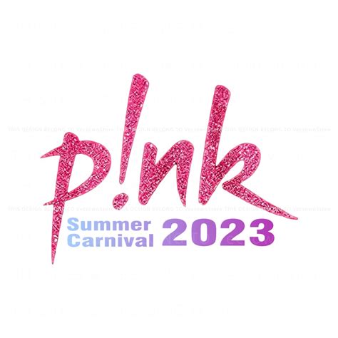 Pink Summer Carnival 2023 PNG